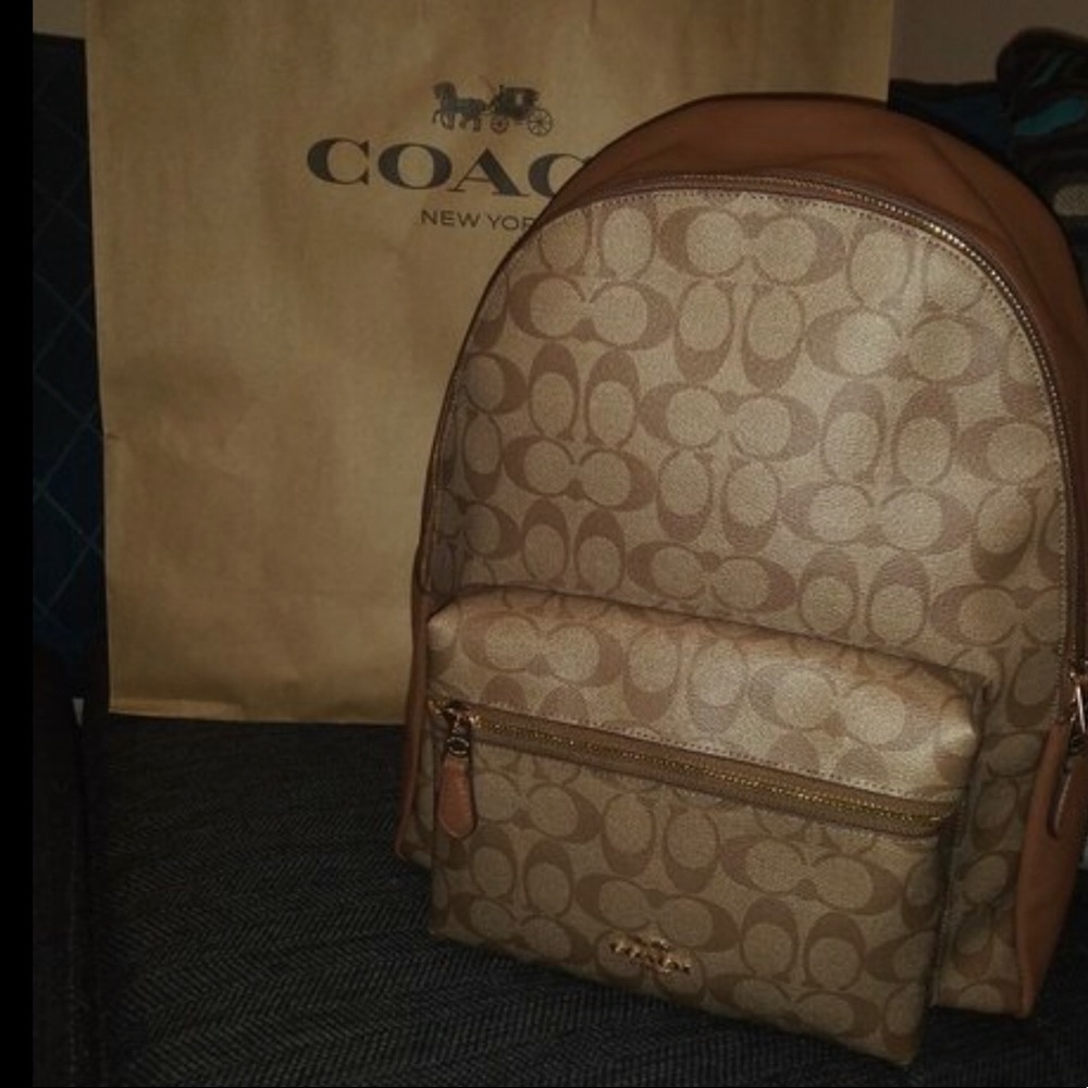 New classic coach backpack